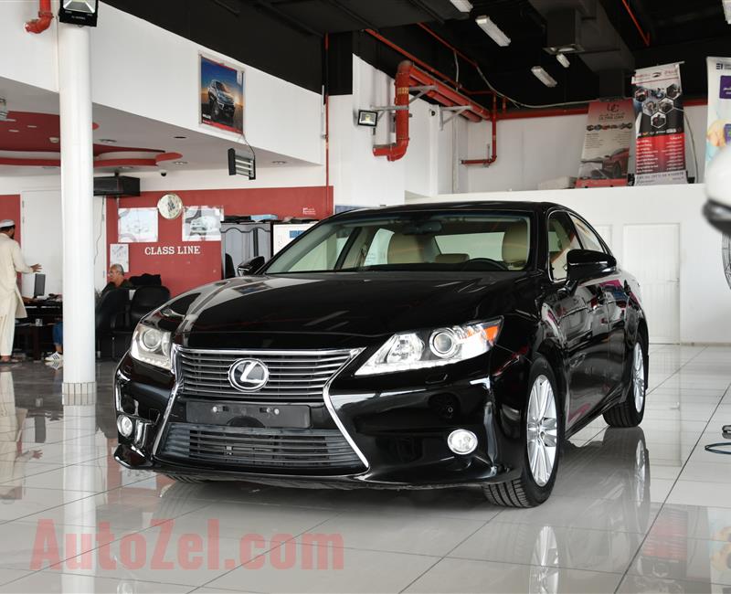 LEXUS ES350- 2013- BLACK- 215 000 KM- GCC