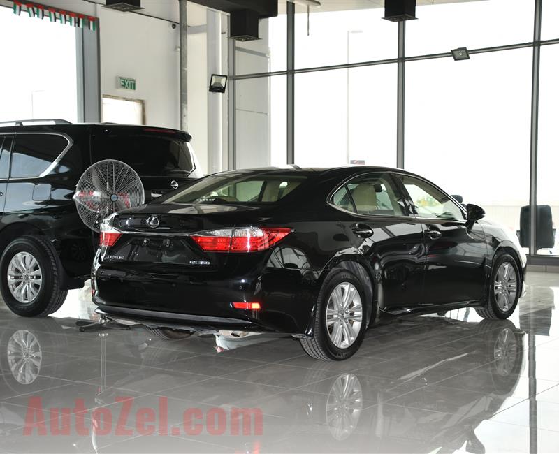 LEXUS ES350- 2013- BLACK- 215 000 KM- GCC