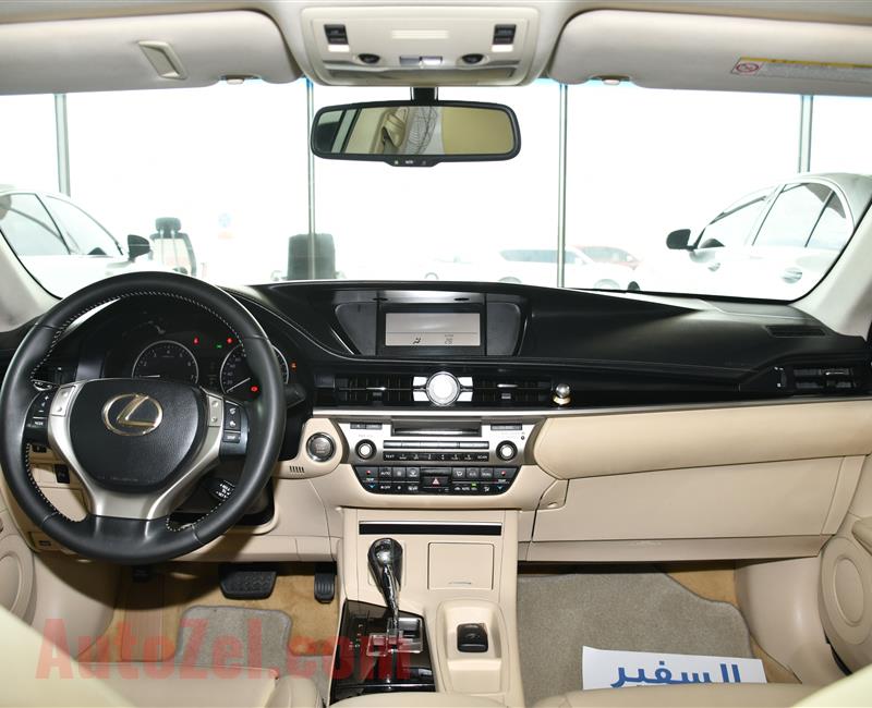 LEXUS ES350- 2013- BLACK- 215 000 KM- GCC