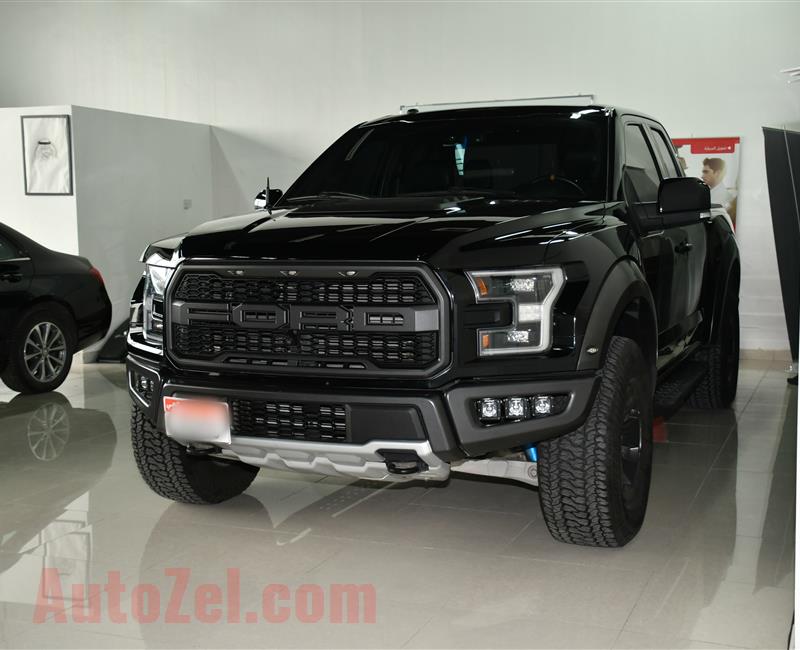 FORD F150 RAPTOR- 2018- BLACK- 92 000 KM