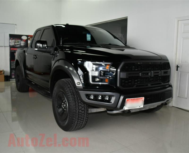 FORD F150 RAPTOR- 2018- BLACK- 92 000 KM