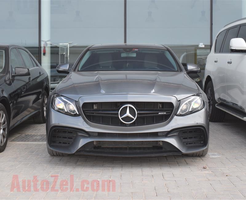 MERCEDES BENZ E300 MODEL 2017 - GREY - V6 - CAR SPECS IS AMERICAN 