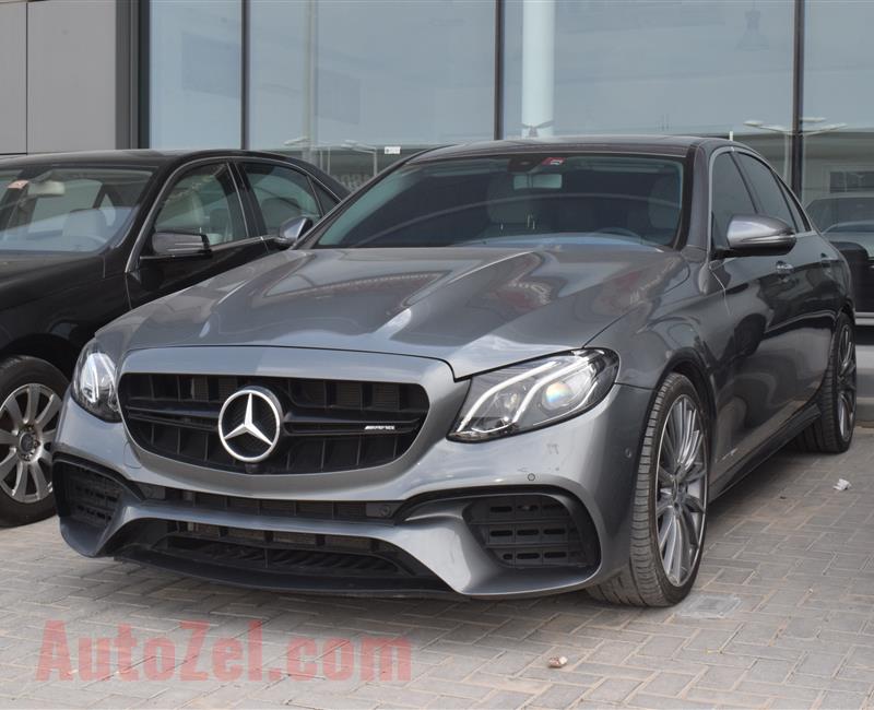 MERCEDES BENZ E300 MODEL 2017 - GREY - V6 - CAR SPECS IS AMERICAN 