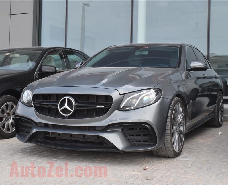 MERCEDES BENZ E300 MODEL 2017 - GREY - V6 - CAR SPECS IS AMERICAN 