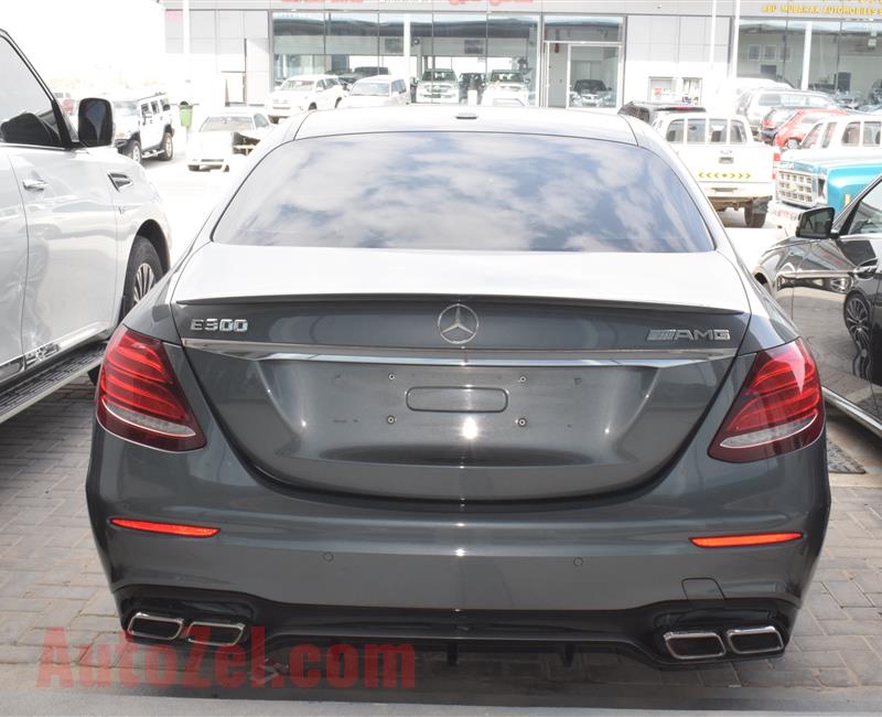 MERCEDES BENZ E300 MODEL 2017 - GREY - V6 - CAR SPECS IS AMERICAN 