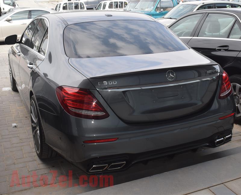 MERCEDES BENZ E300 MODEL 2017 - GREY - V6 - CAR SPECS IS AMERICAN 