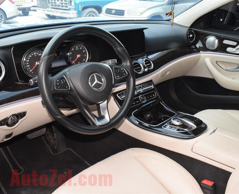 MERCEDES BENZ E300 MODEL 2017 - GREY - V6 - CAR SPECS IS AMERICAN 