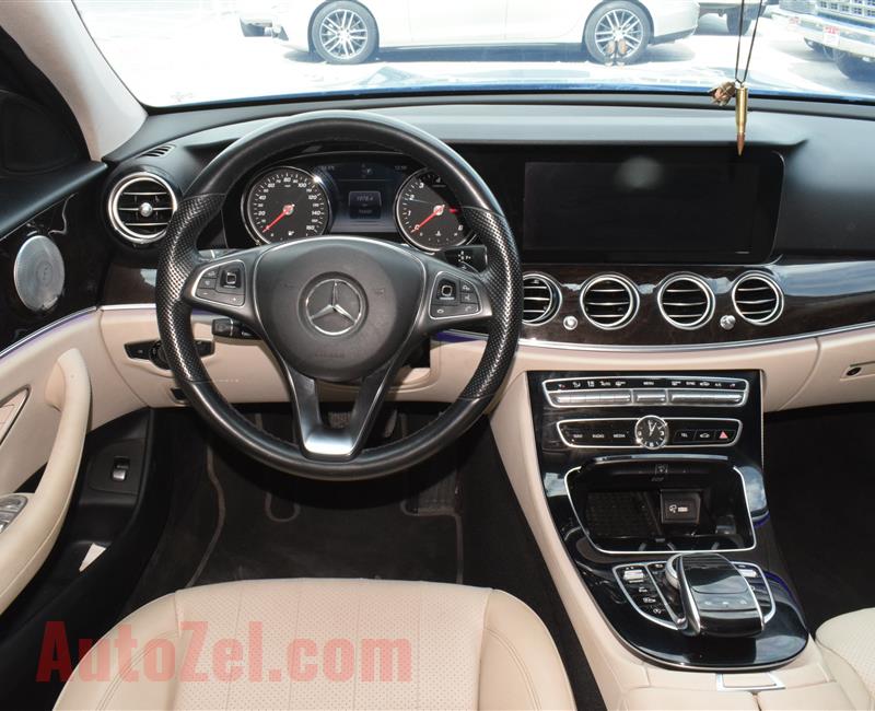 MERCEDES BENZ E300 MODEL 2017 - GREY - V6 - CAR SPECS IS AMERICAN 