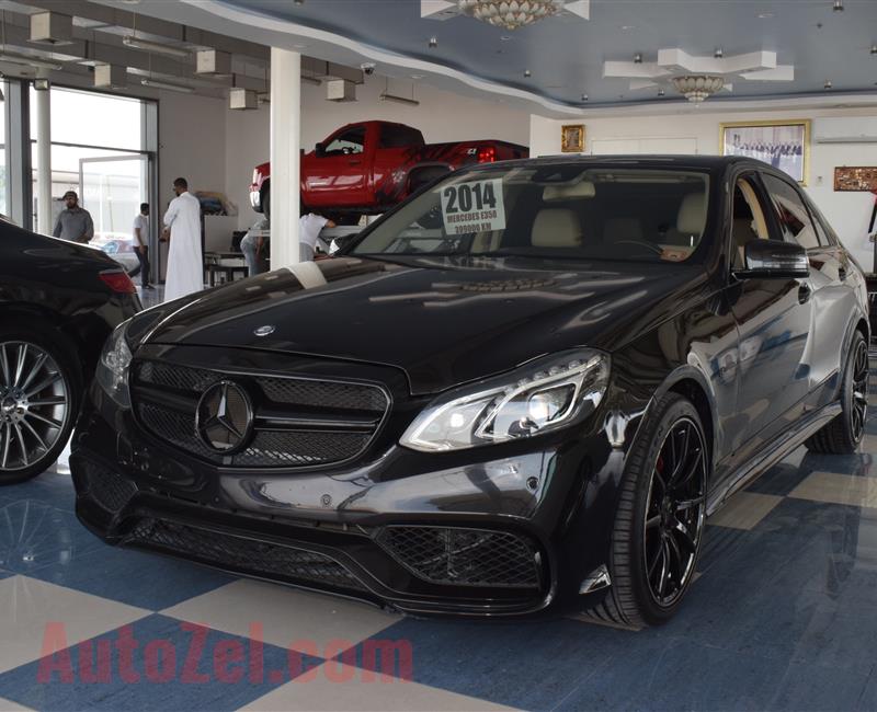 MERCEDES-BENZ E350- 2014- BLACK- 399 000 KM- AMERICAN SPECS