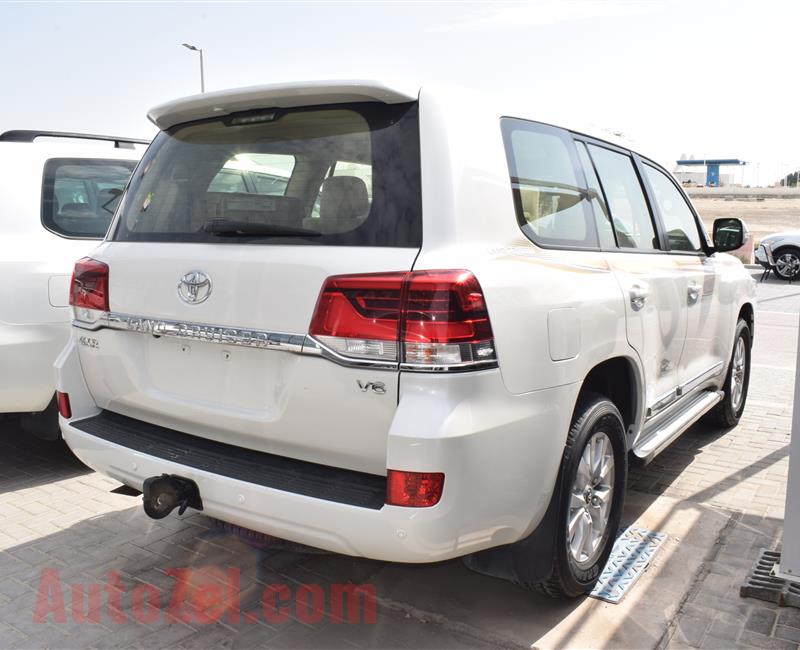 TOYOTA LAND CRUISER- 2017- WHITE- 63 000 KM- GCC SPECS