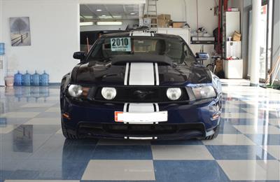 FORD MUSTANG- 2010- BLUE/BLACK- 227 000 KM- GCC SPECS