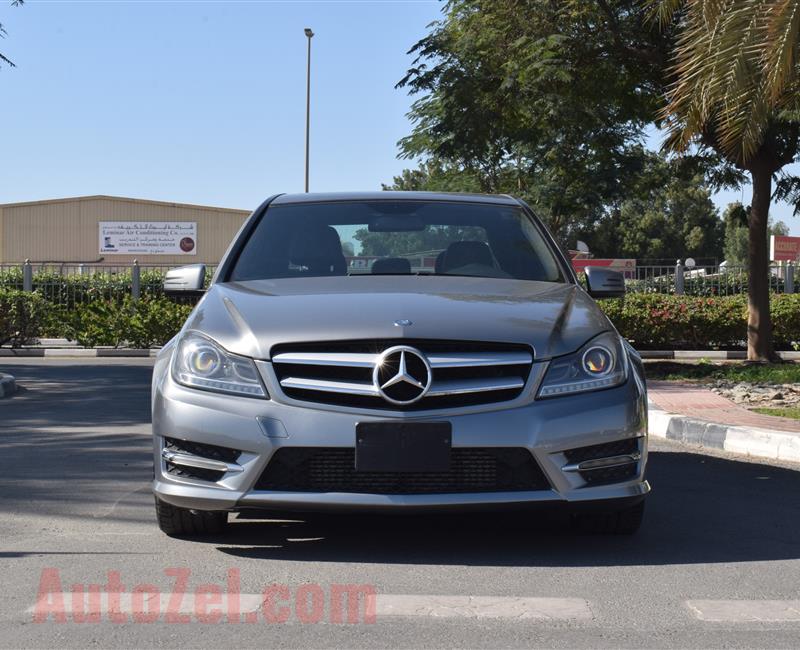 MERCEDES C250 - 2014 - AMERICAN SPECS- BANKLOAN 0 DOWNPAYMENT