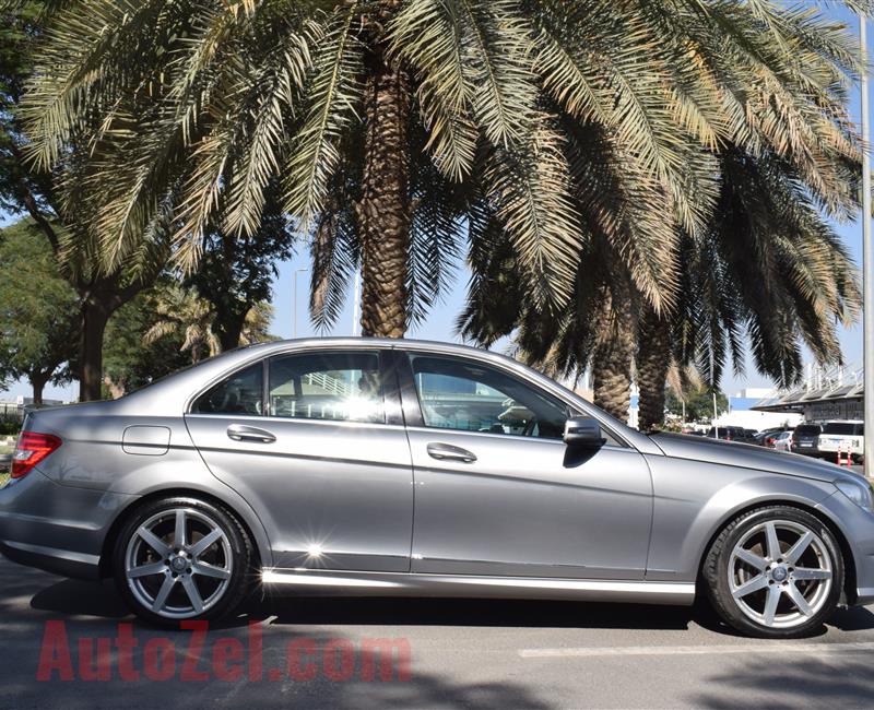 MERCEDES C250 - 2014 - AMERICAN SPECS- BANKLOAN 0 DOWNPAYMENT