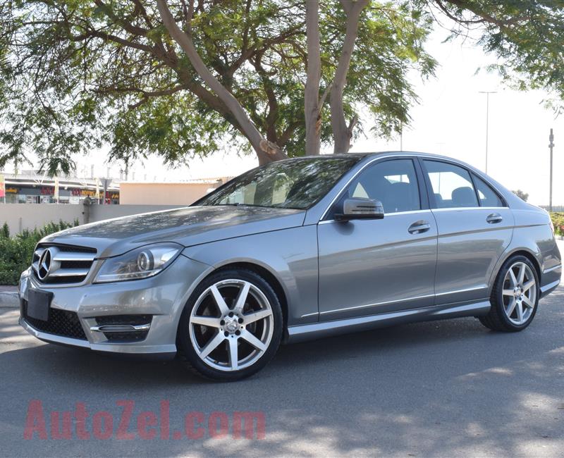 MERCEDES C250 - 2014 - AMERICAN SPECS- BANKLOAN 0 DOWNPAYMENT