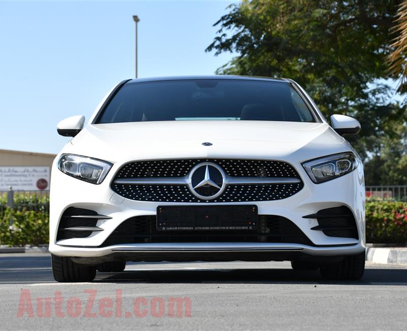 2019 Mercedes-Benz A 250 2019 - 5 YEARS WARRANTY - SERVICE CONTRACT - GARGASH - O DOWNPAYMENT
