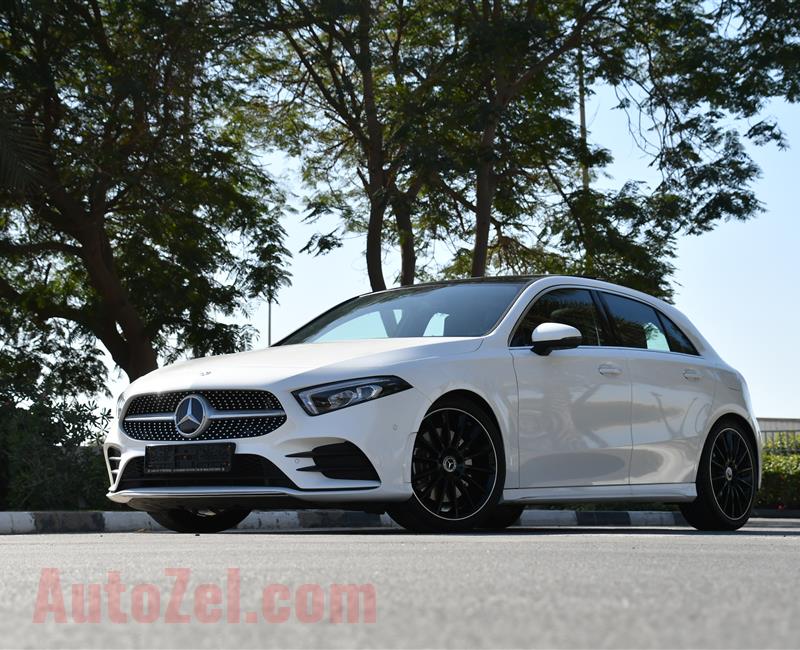 2019 Mercedes-Benz A 250 2019 - 5 YEARS WARRANTY - SERVICE CONTRACT - GARGASH - O DOWNPAYMENT