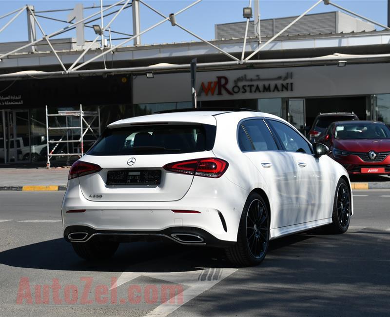 2019 Mercedes-Benz A 250 2019 - 5 YEARS WARRANTY - SERVICE CONTRACT - GARGASH - O DOWNPAYMENT