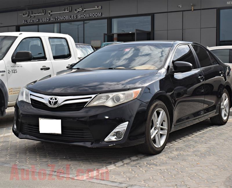 TOYOTA CAMRY MODEL 2014 - BLACK - 180000 KM - V4 -  CAR SPECS IS AMERICAN 