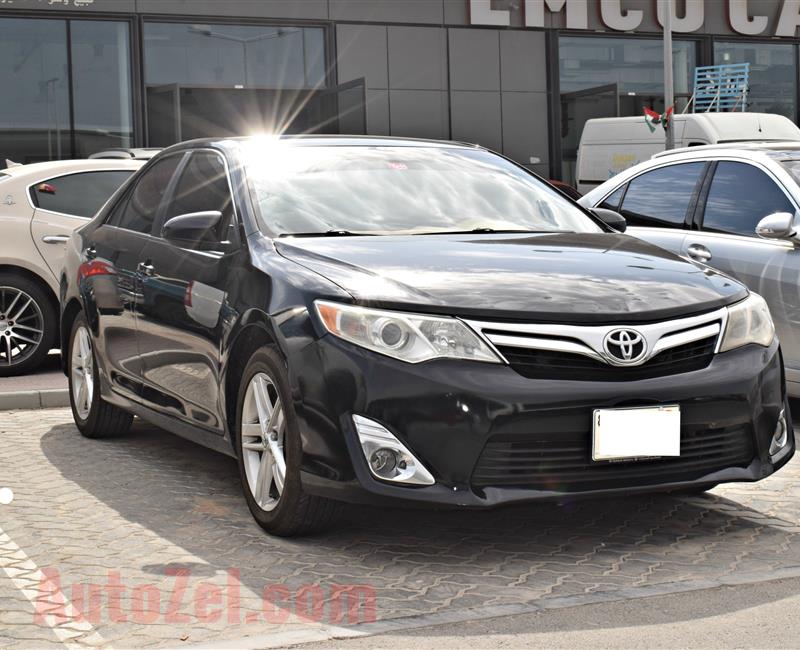 TOYOTA CAMRY MODEL 2014 - BLACK - 180000 KM - V4 -  CAR SPECS IS AMERICAN 