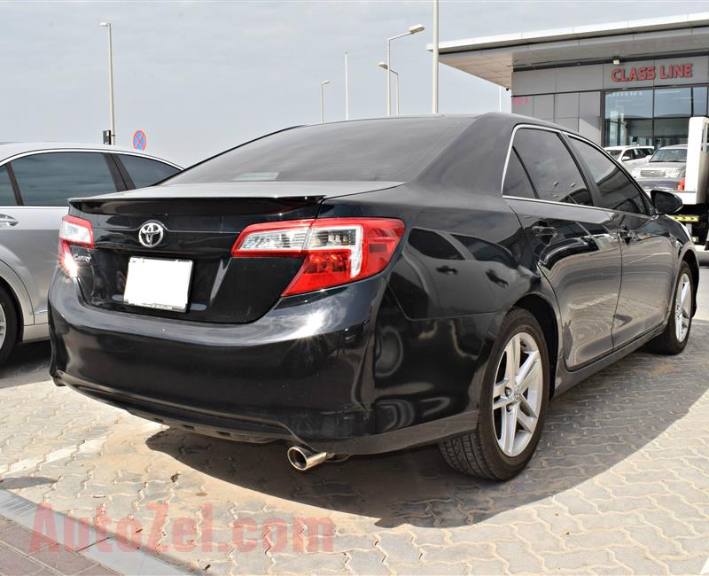 TOYOTA CAMRY MODEL 2014 - BLACK - 180000 KM - V4 -  CAR SPECS IS AMERICAN 