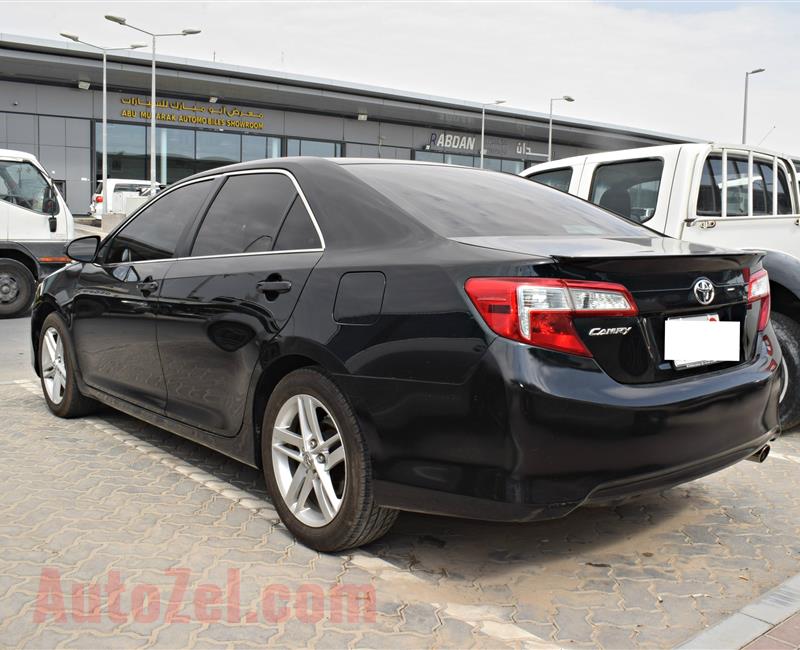 TOYOTA CAMRY MODEL 2014 - BLACK - 180000 KM - V4 -  CAR SPECS IS AMERICAN 