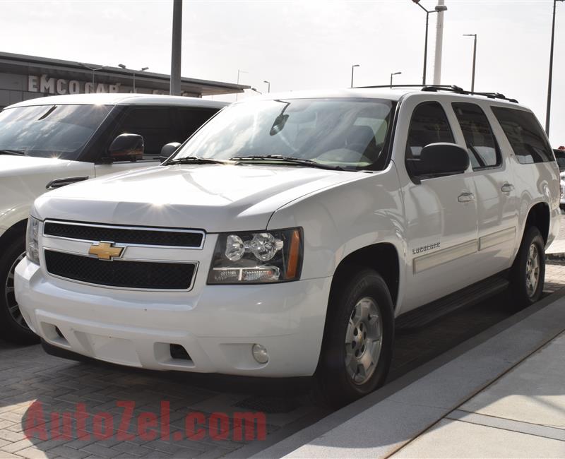 CHEVROLET SUBURBAN- 2013- WHITE- 236 000 KM- GCC