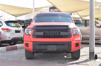 TOYOTA TUNDRA- 2014- RED- 81 000 KM