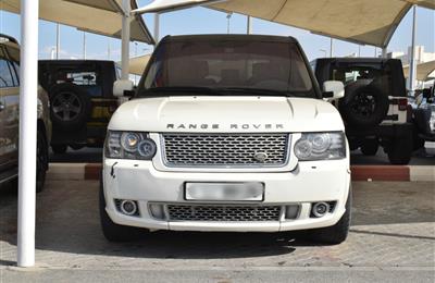 RANGE ROVER AUTOBIOGRAPHY- 2005- WHITE- GCC