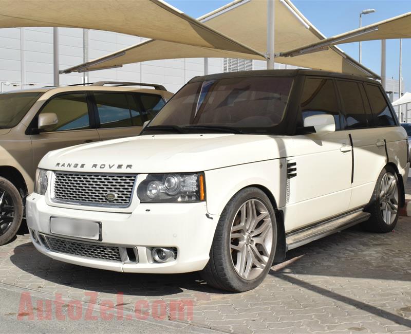 RANGE ROVER AUTOBIOGRAPHY- 2005- WHITE- GCC