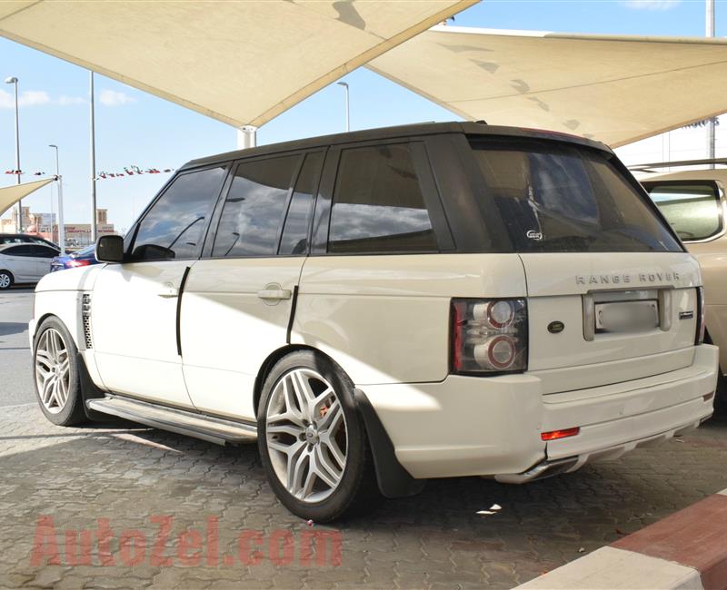 RANGE ROVER AUTOBIOGRAPHY- 2005- WHITE- GCC