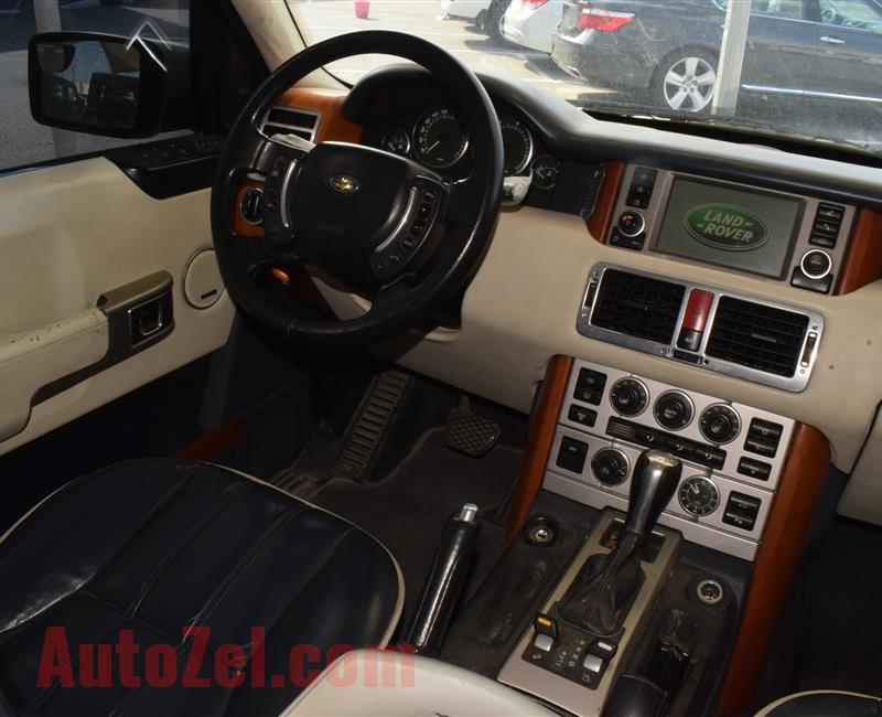 RANGE ROVER AUTOBIOGRAPHY- 2005- WHITE- GCC