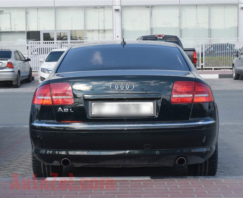 AUDI A8 L- 2008- GREEN- 142 000 KM- GCC