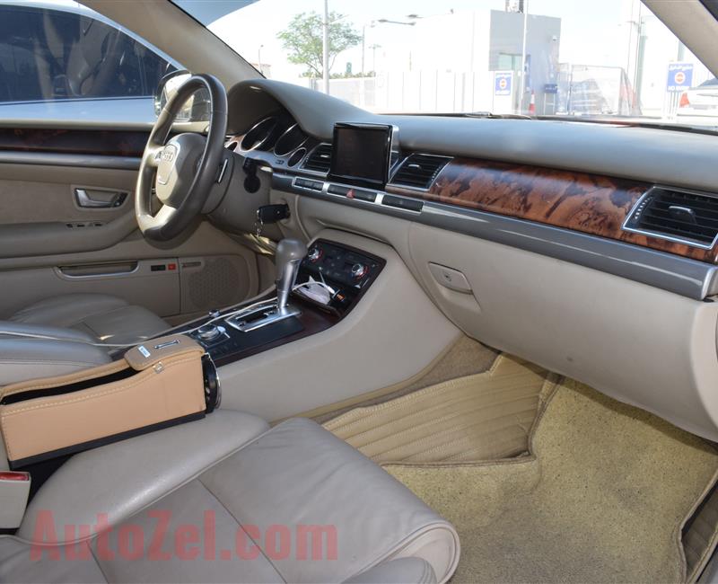 AUDI A8 L- 2008- GREEN- 142 000 KM- GCC