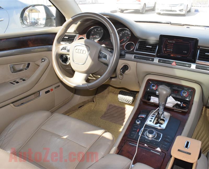 AUDI A8 L- 2008- GREEN- 142 000 KM- GCC