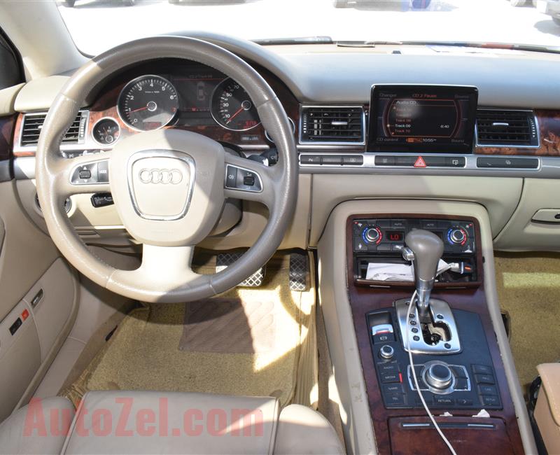 AUDI A8 L- 2008- GREEN- 142 000 KM- GCC