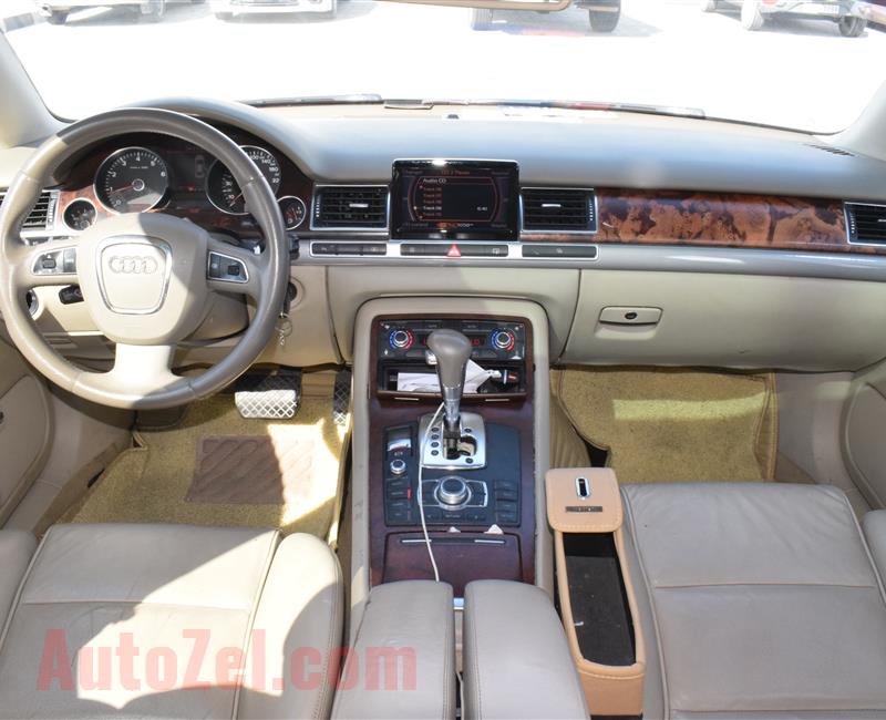 AUDI A8 L- 2008- GREEN- 142 000 KM- GCC