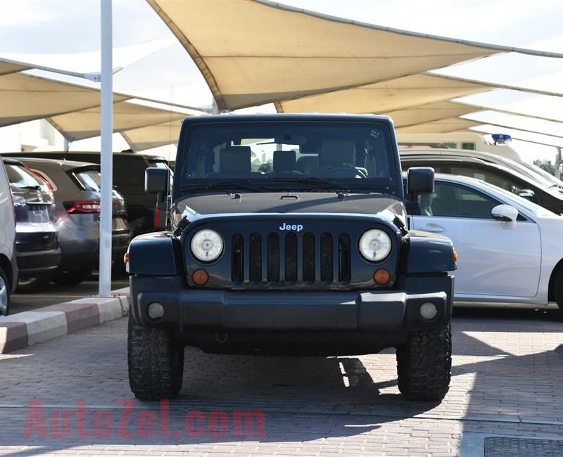 JEEP WRANGLER- 2018- BLACK- 179 000 KM- GCC SPECS