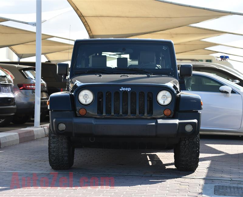 JEEP WRANGLER- 2018- BLACK- 179 000 KM- GCC SPECS