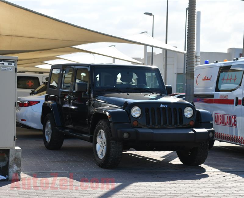 JEEP WRANGLER- 2018- BLACK- 179 000 KM- GCC SPECS