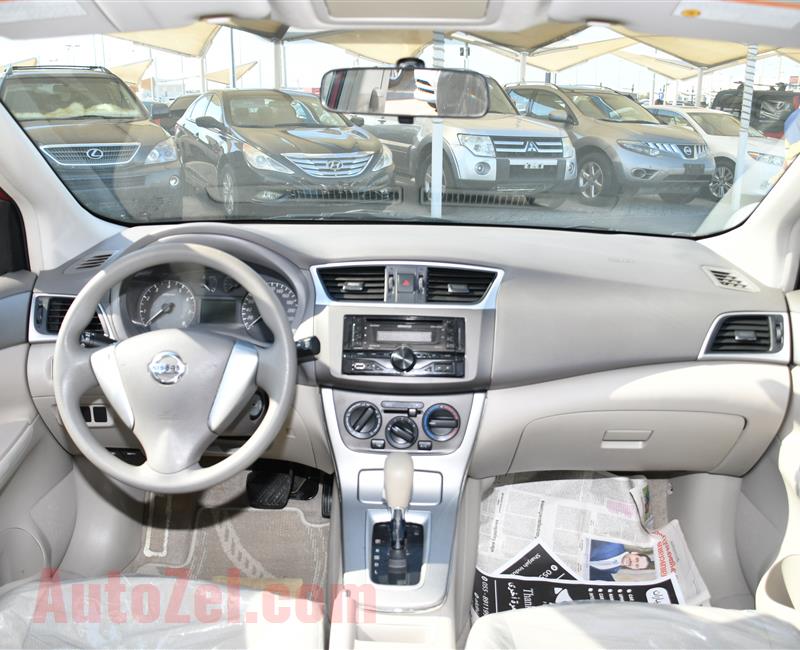 NISSAN TIIDA- 2016- RED- 89 000 KM- GCC SPECS