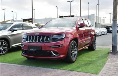 JEEP GRAND CHEROKEE SRT- 2015- MAROON- 104 000 KM- GCC