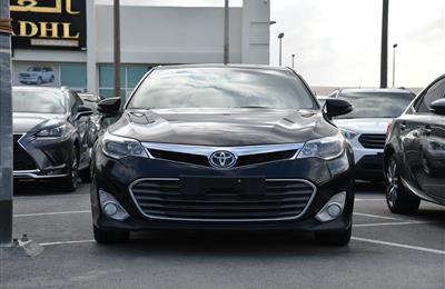 TOYOTA AVALON- 2015- BLACK- 73 000 KM- GCC