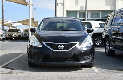 NISSAN TIIDA- 2015- BLACK- 272 000 KM- GCC