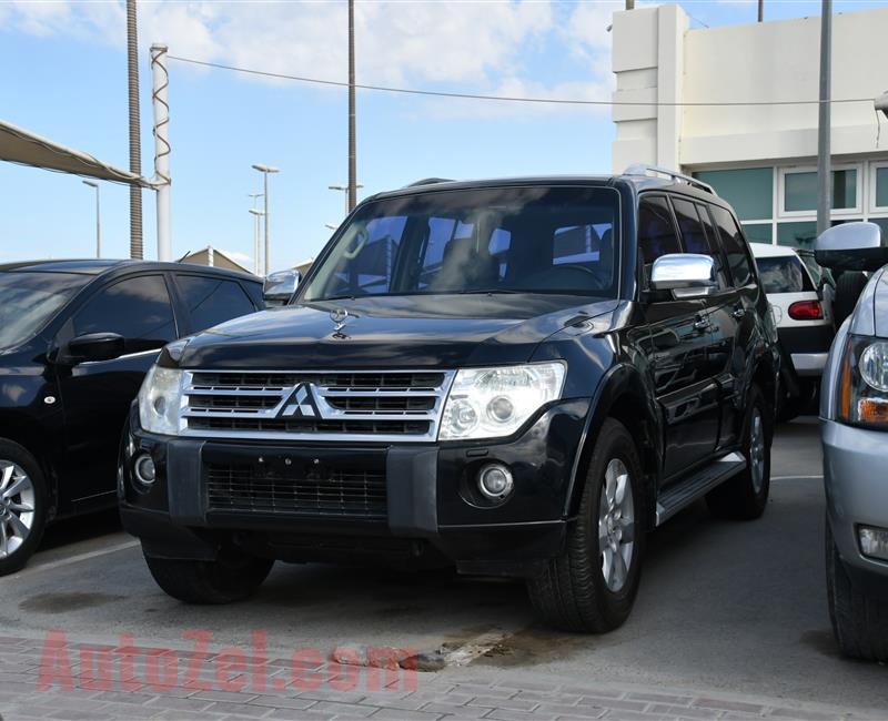 MITSUBISHI PAJERO- 2010- BLACK- GCC