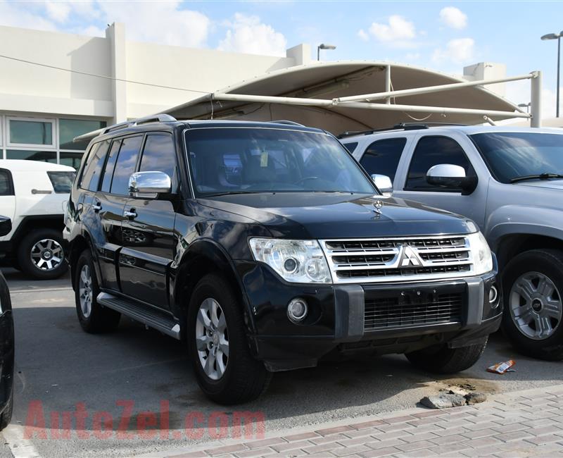 MITSUBISHI PAJERO- 2010- BLACK- GCC