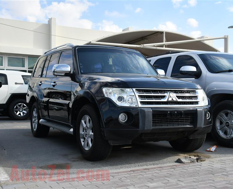 MITSUBISHI PAJERO- 2010- BLACK- GCC