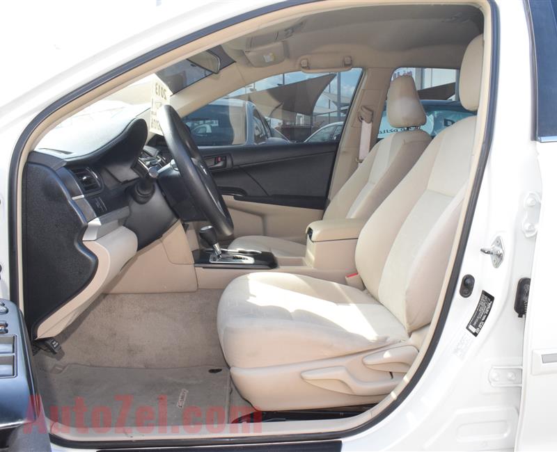 toyota camry model 2013 - white -125000 km - v4 - gcc 