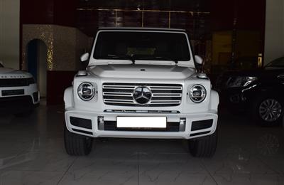 BRAND NEW MERCEDES-BENZ G500- 2020- WHITE- GCC SPECS