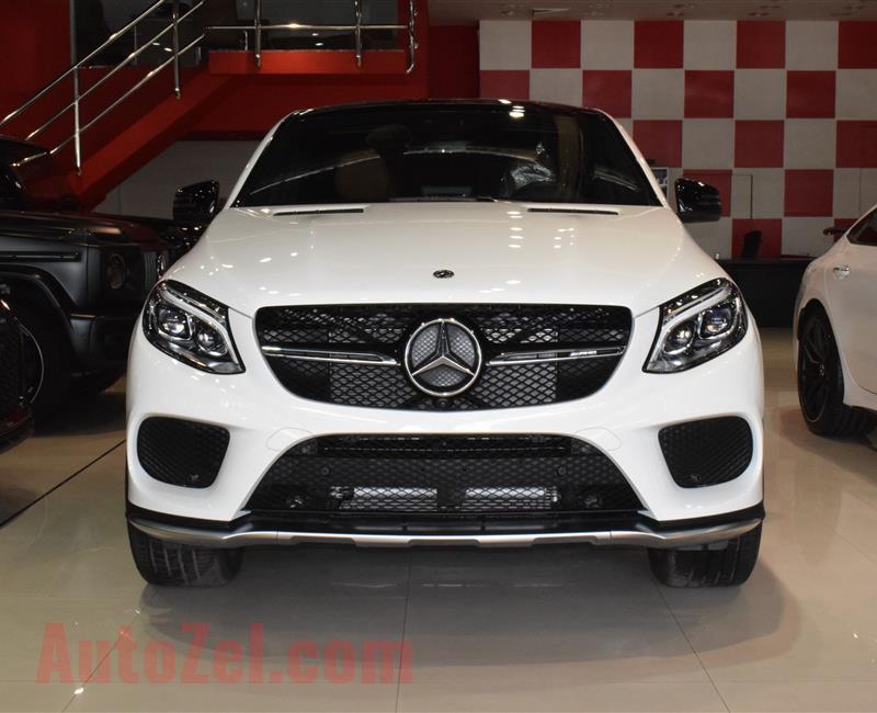 BRAND NEW MERCEDES-BENZ GLE43- 2020- WHITE- GCC SPECS