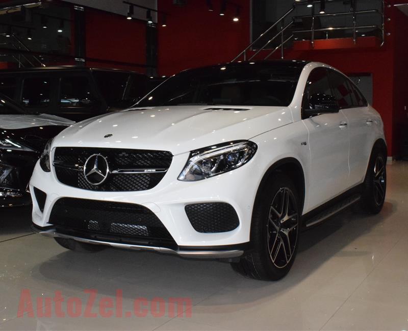 BRAND NEW MERCEDES-BENZ GLE43- 2020- WHITE- GCC SPECS